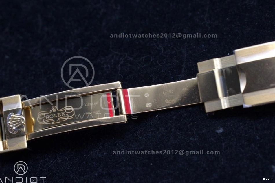 Clean on Dial Edition DD3285 Best II Master GRNR Jubilee Black GMT YG 1:1 Bracelet CHS 126718 1127